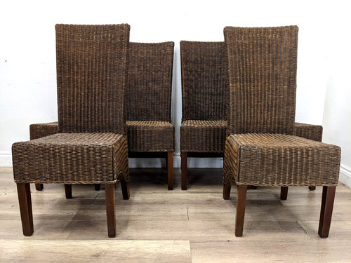 Dining chairs rattan - dining, wicker