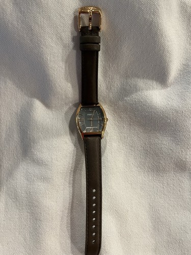 Fossil watch with brown - fossil,
