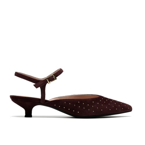 Clarks womens pisa stud brown - womens,