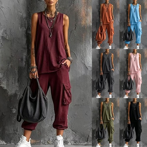 Ladies tracksuit summer casual - ladies,