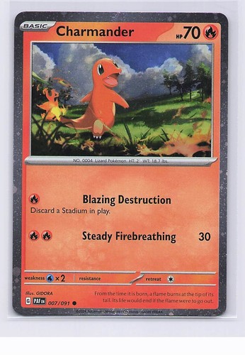 Charmander - (cosmos, holo)