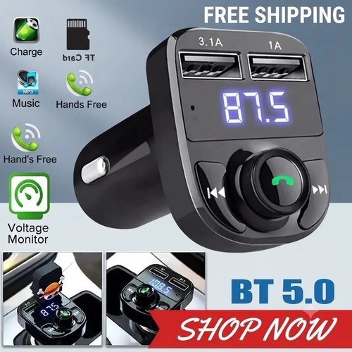 Bluetooth wireless car fm - 5.0,