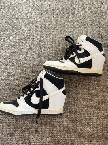 Black white nike women s - black, &