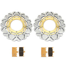 Front Brake Discs Pads For Suzuki GSF1250 S Bandit 2007-2012 GSX 650 F 2008-2017