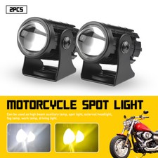 2x Motorcycle LED Headlight