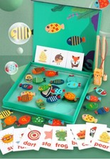 Wooden Fishing game Board Game