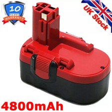 for Bosch BAT025 18V Battery 2 607 335 536 GSB GDS GSR 18 VE-2 4.8Ah Ni-MH