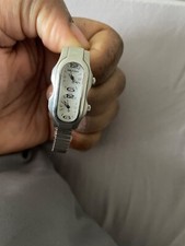 philip stein double face stainless steel watch