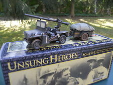 Corgi Military Vietnam Ref 50103 Jeep M151 A1 Mutt Canon + Trailer