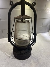 Vintage Oil Lamp storm lantern rare made in England   