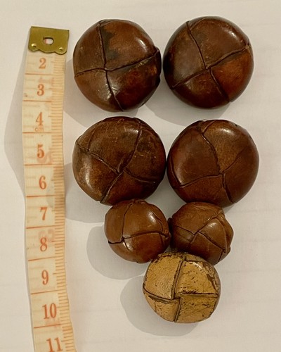 Vintage brown leather - brown,