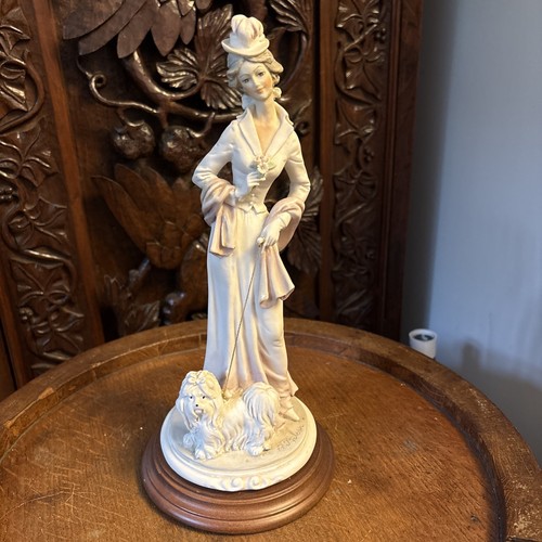 Capodimonte belcari signed - a.,