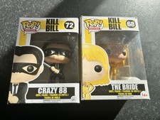 Funko Kill Bill - The Bride #68 & Crazy 88 #72 - Damaged Boxes See Pictures 