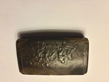 ANTIQUE 19thC PRESSED HORN