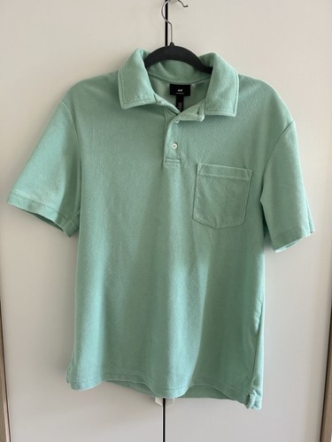 Polo shirt mint green - h&m,