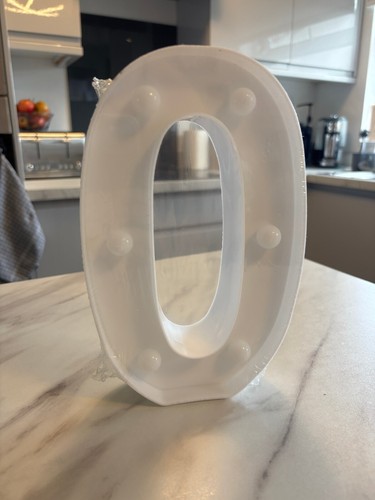 Led marquee letter - letter/number, 0