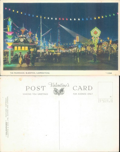 The promenade blackpool - the,