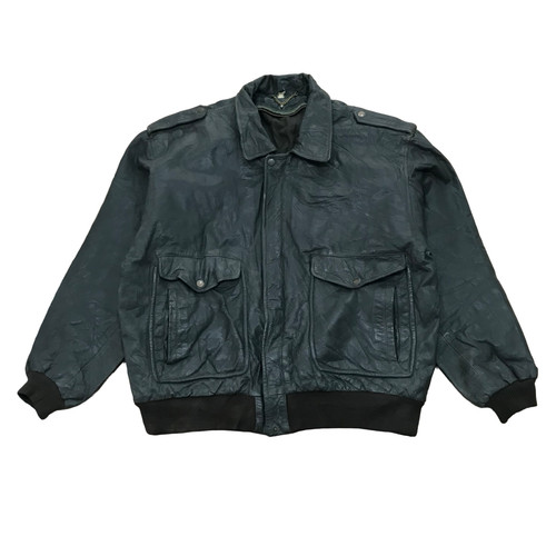 Leather flight jacket men - jacket, men’s