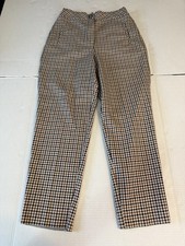 Topshop Trousers Black/brown