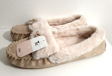 TU Stone Moccasin Slippers UK
