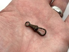 Old Vintage Metal Dog Clip