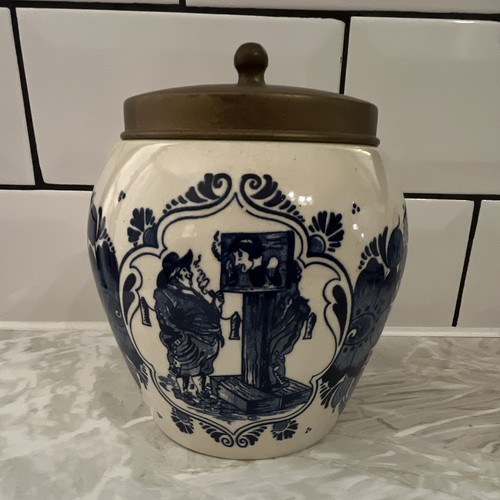 Blue delft handpainted - blue, delft's