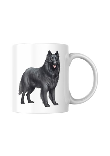 Belgian shepherd dog - mug,, can