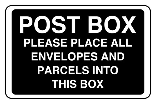 Post box please - place, all
