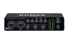 BOMGE U204 USB Audio Interface 32 Bit 192 kHz 2 Channels Pro Usb Audio Interface