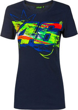 Vr46 women navy shirt - vr46, t-shirt