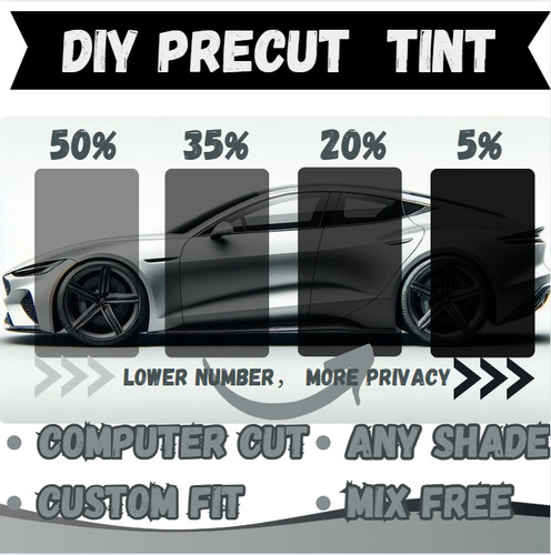 Precut window film tint mazda - precut,