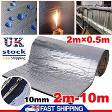 10mm Car Sound insulation Proofing Deadener Mats Heat Insulation Van Door Truck
