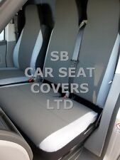 TO FIT A RENAULT MASTER VAN, LWB, SEAT COVERS, ROSSINI 154 FABRIC + GREY S+D