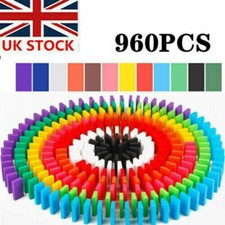 480/960Pcs Colorful Wooden