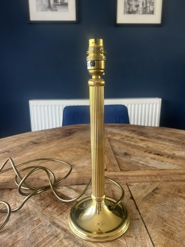 Vintage brass reeded - vintage,
