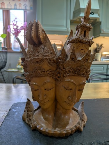 Balinese wood carving - balinese, of