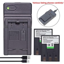 NB-3L Battery or USB Charger for Canon PowerShot SD550 SD500 Digital IXUS i5 700