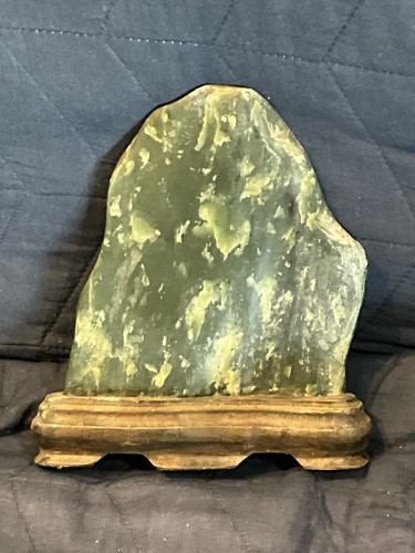 Antique chinese green jade - green,