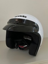 Spada Open Faced Helmet - Pearl White - 61-62cm - Never Used on the Road