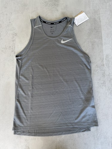 Nike miler vest smoke - miler, |