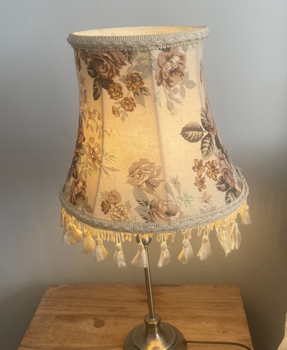 Vintage floral lamp shade - floral,