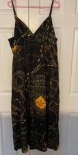 Harry Potter Marauders Map Dress Size 24 New No Tags