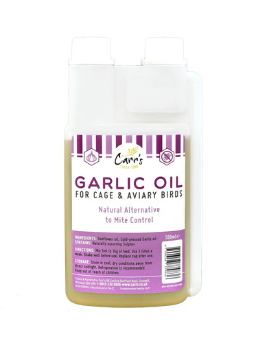 Carr garlic oil natural - garlic,