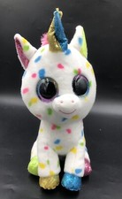 TY BEANIE HARMONIE UNICORN 10"