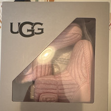 UGG Pink Knit Bootie Newborn