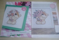 TWO FIZZY MOON BEAR CROSS STITCH CHARTS FROM MAGAZINE CHARTS ONLY