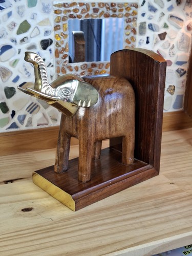 Vintage wooden and metal - and,