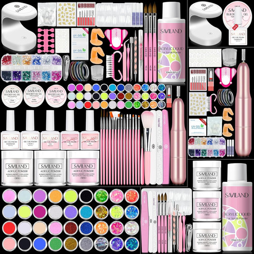 Acrylic nail kit full - nail, set