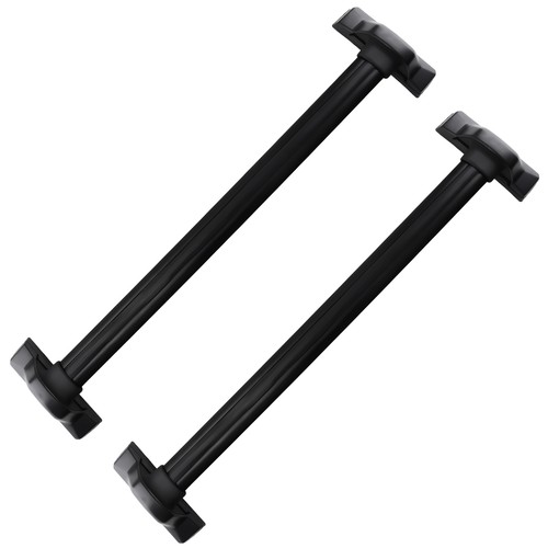 Black roof cross bars top - black,