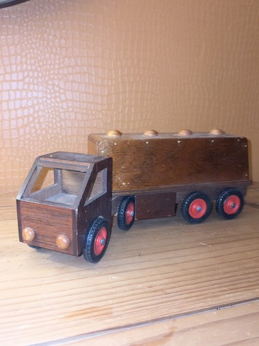 Hand made wooden large - wooden, lorry